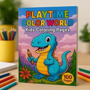 100 Kids and Educational Colouring Page Prompts